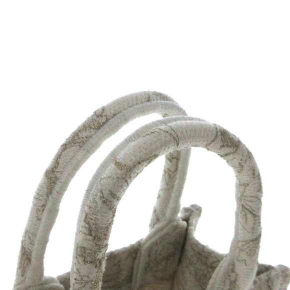 Dior Book Tote Mini Phone Bag Ivory Gold - Picture 14 of 14